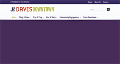 Desktop Screenshot of davisdowntown.com