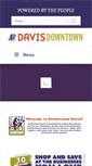 Mobile Screenshot of davisdowntown.com